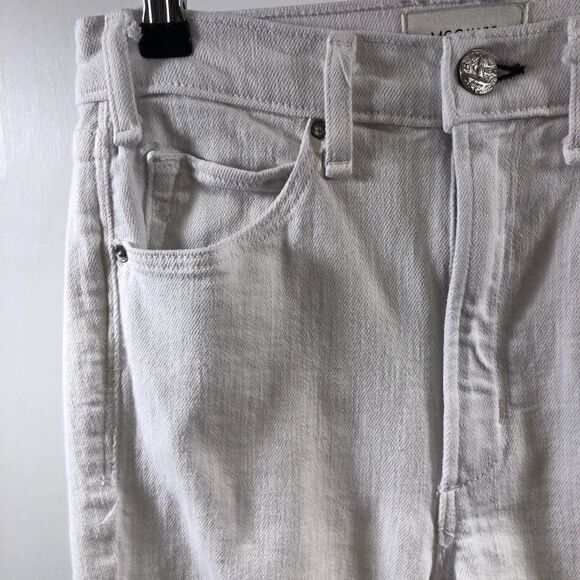 McGuire White Gainsbourg Bootcut Jeans Size 25 - Picture 4 of 13